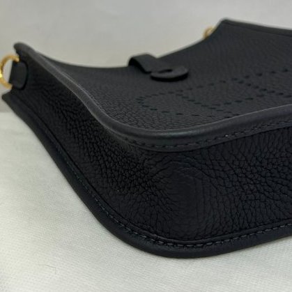 HERMES 3Y深藍Caban Mini Evelyne-5