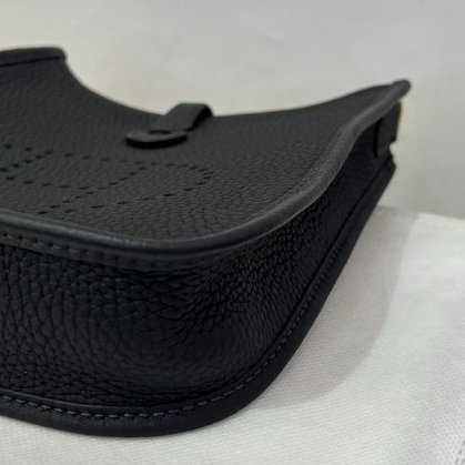 HERMES 3Y深藍Caban Mini Evelyne-6