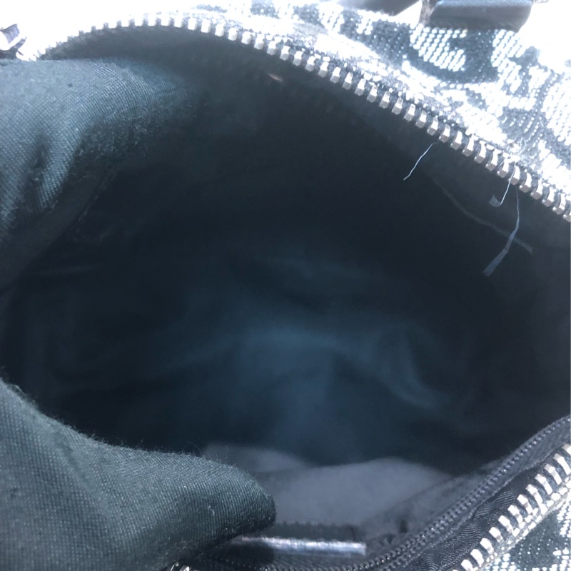 Dior 老花黑色Mini波士頓 XB906-15