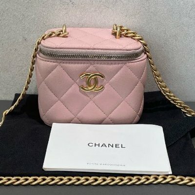 Chanel香奈兒山茶花櫻花粉迷你小盒子化粧盒