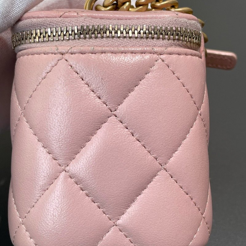 Chanel香奈兒山茶花櫻花粉迷你小盒子化粧盒-2