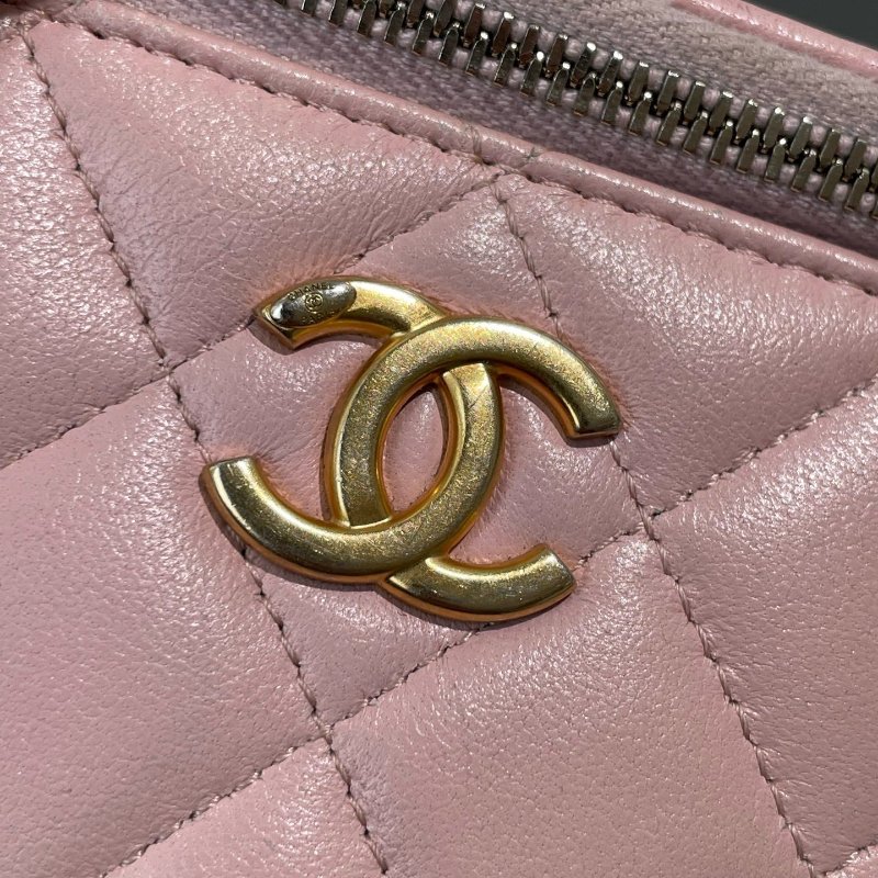 Chanel香奈兒山茶花櫻花粉迷你小盒子化粧盒-18