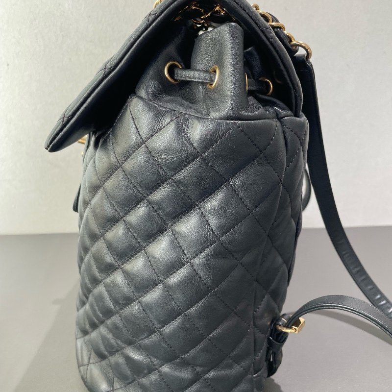 Chanel香奈兒薩爾茨堡黑金雙肩包-2