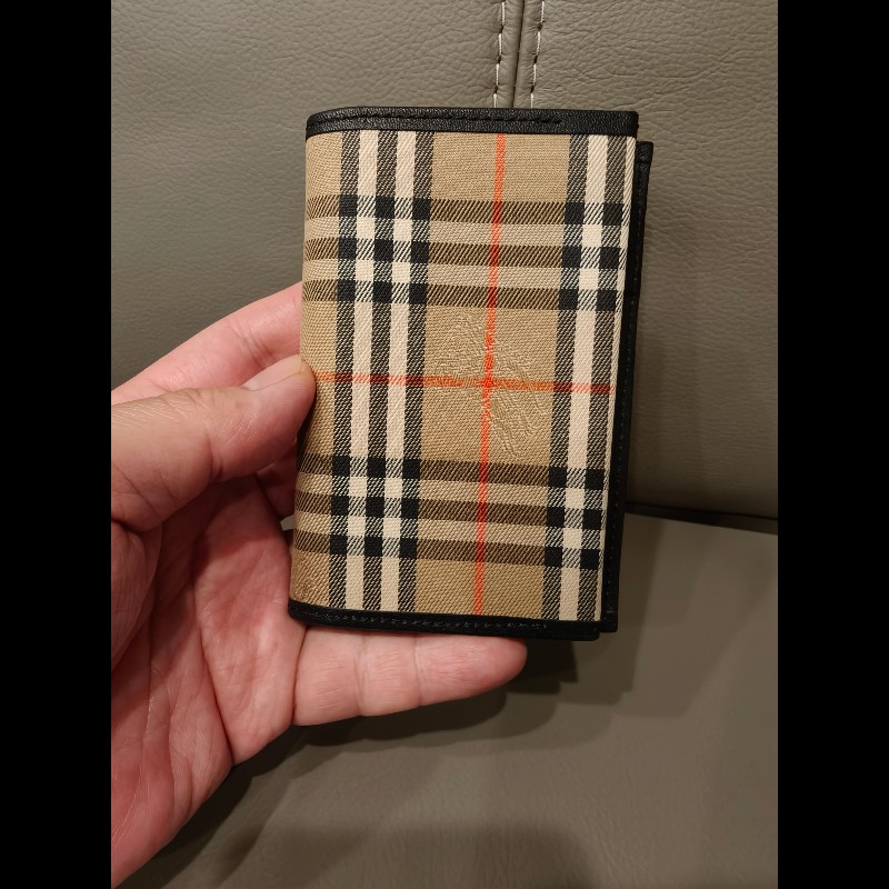 日本帶回BURBERRY 時尚配件筆記本封面 Nova Check-6