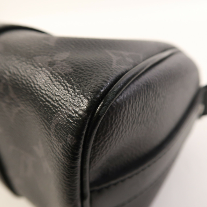 LOUIS VUITTON Monogram Eclipse Keepall Bandouliere 25手挽肩背兩用袋-10