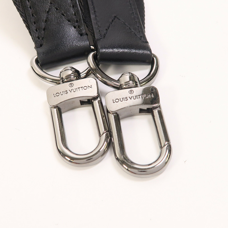 LOUIS VUITTON Monogram Eclipse Keepall Bandouliere 25手挽肩背兩用袋-13