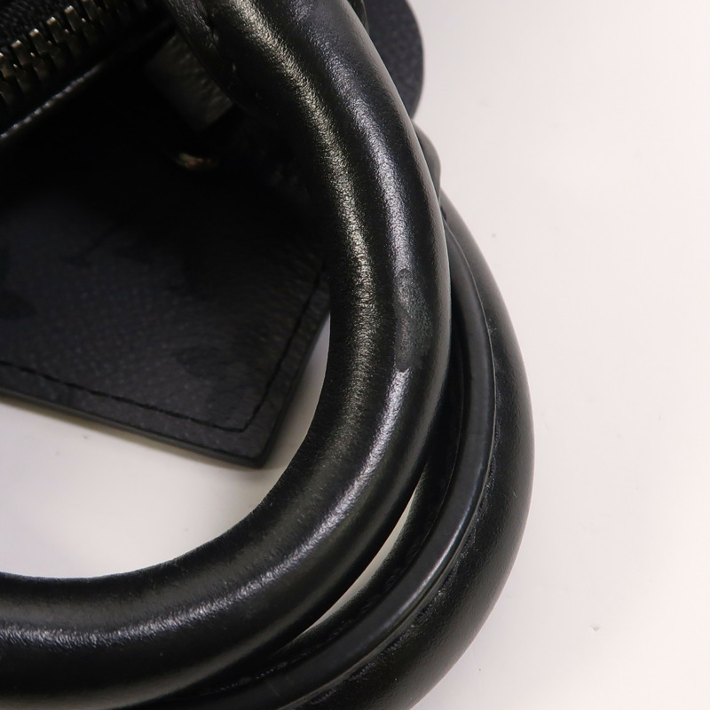 LOUIS VUITTON Monogram Eclipse Keepall Bandouliere 25手挽肩背兩用袋-17