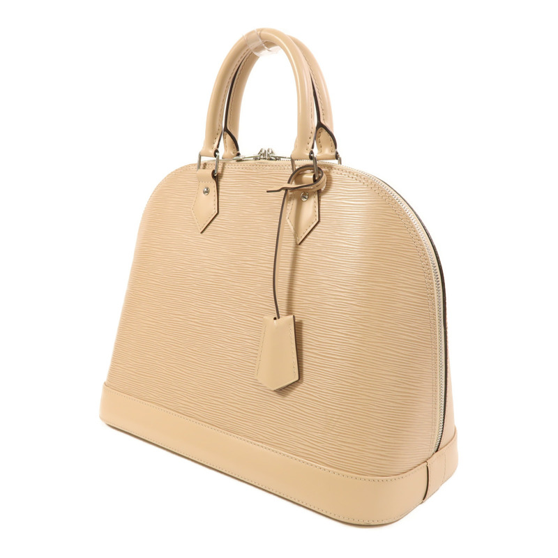 LOUIS VUITTON Epi Alma MM銀扣手挽袋-2