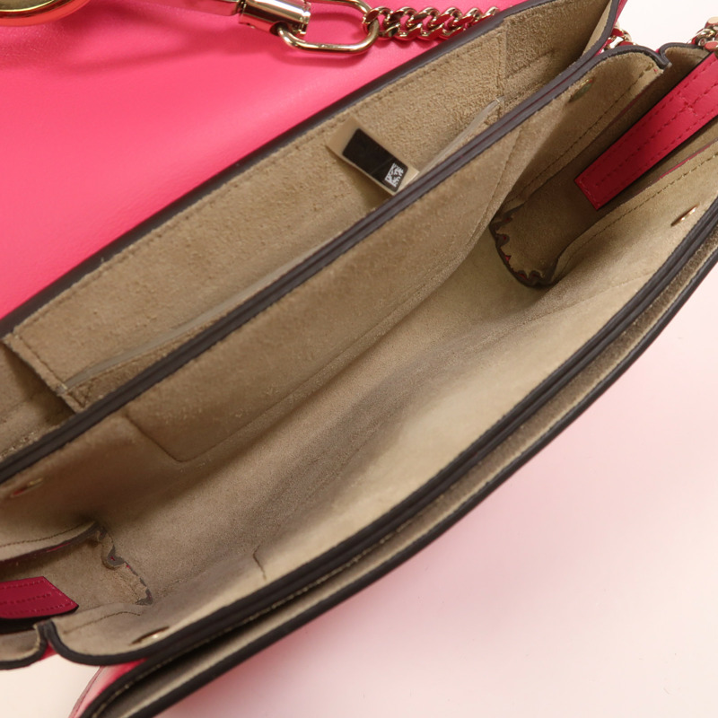 Chloe 牛皮皮革Faye肩背袋-4