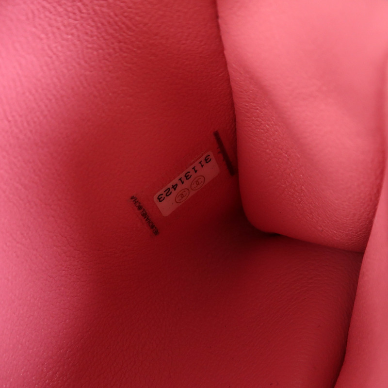 CHANEL 羊皮皮革Mini Coco Handle金扣手挽肩背兩用袋-6