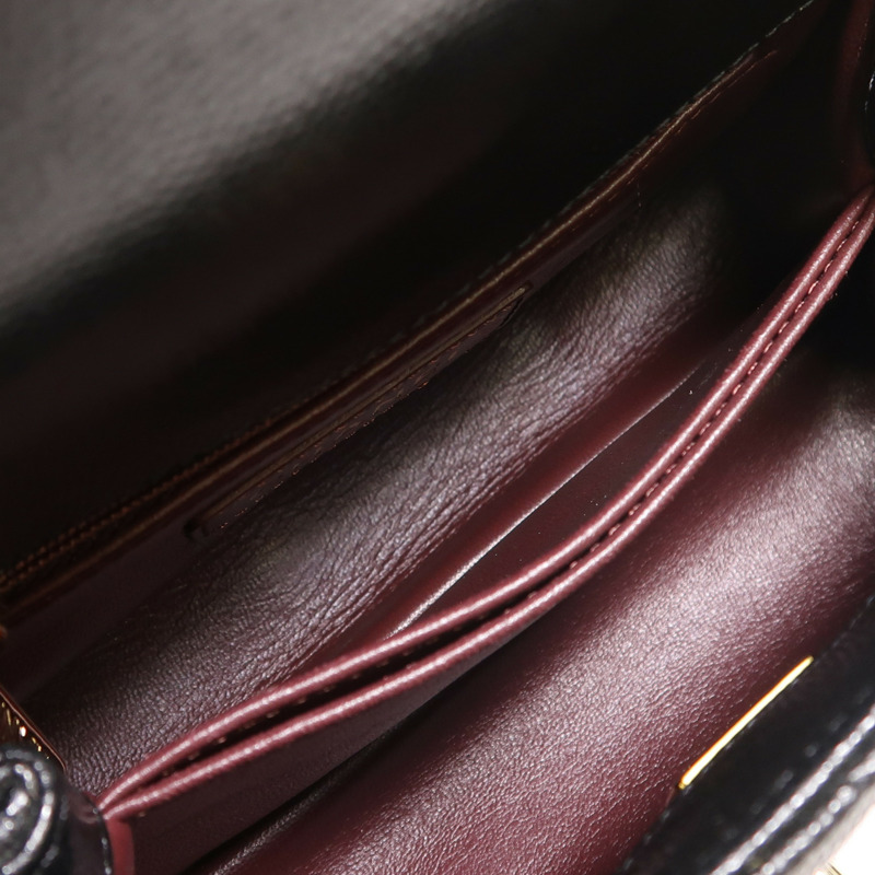 CHANEL 牛皮皮革Mini Coco Handle金扣手挽肩背兩用袋-4