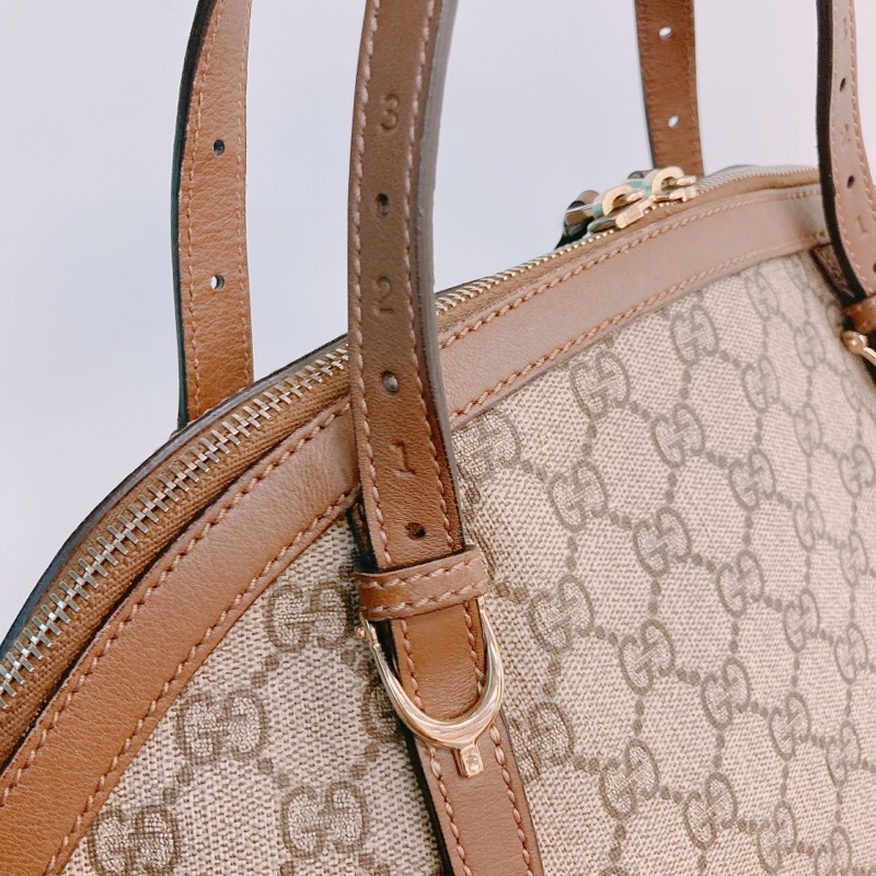 MS0530 GUCCI 古馳經典花紋兩用包包NICE TOP HANDLE GG SURPREME CANVAS-9