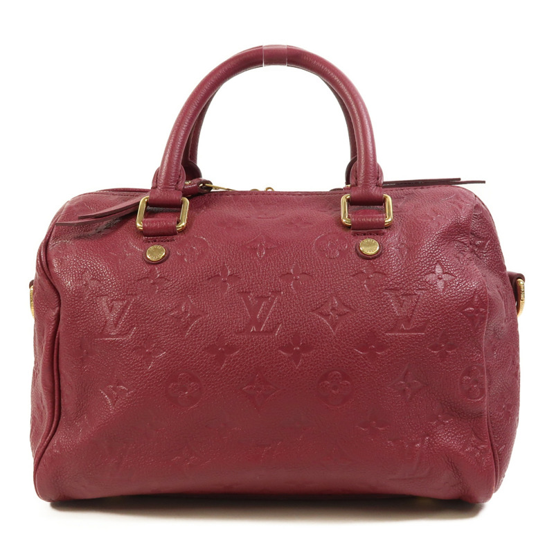 LOUIS VUITTON Monogram Empreinte Speedy Bandouliere 25-0