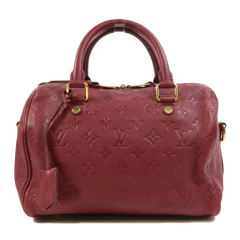 LOUIS VUITTON Monogram Empreinte Speedy Bandouliere 25-1