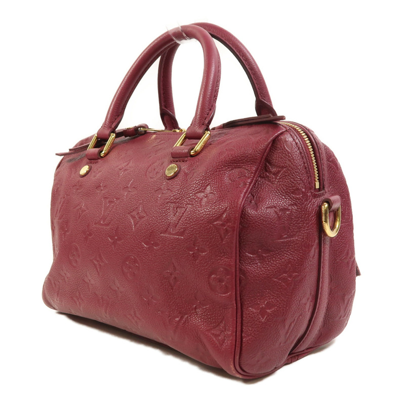 LOUIS VUITTON Monogram Empreinte Speedy Bandouliere 25-2