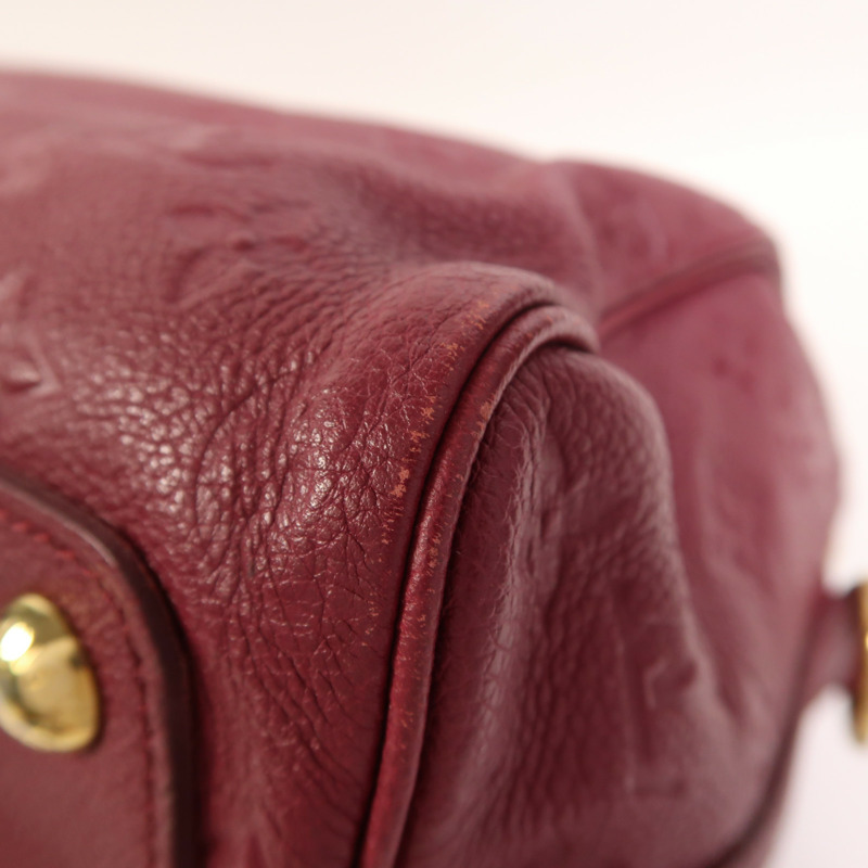 LOUIS VUITTON Monogram Empreinte Speedy Bandouliere 25-10