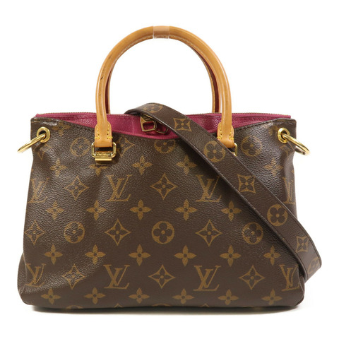 LOUIS VUITTON Monogram Pallas BB金扣手挽肩背兩用袋