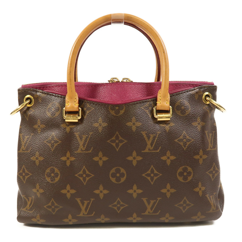 LOUIS VUITTON Monogram Pallas BB金扣手挽肩背兩用袋-1