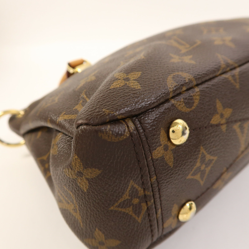 LOUIS VUITTON Monogram Pallas BB金扣手挽肩背兩用袋-11