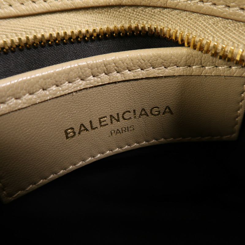 BALENCIAGA 皮革Nano City金扣手挽肩背兩用袋-5