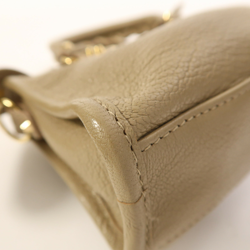 BALENCIAGA 皮革Nano City金扣手挽肩背兩用袋-11