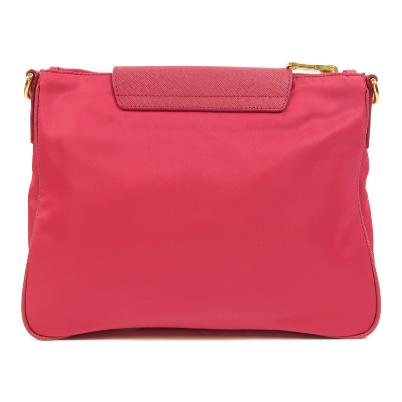 PRADA 尼龍Shoulder Bag金扣肩背袋-1