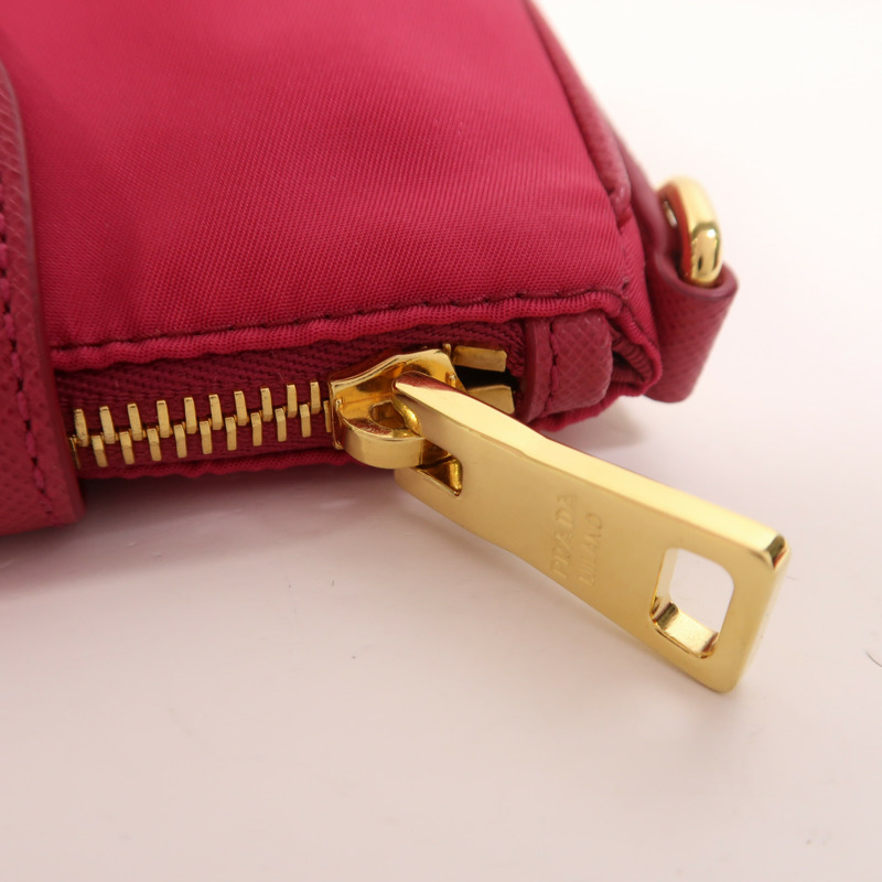 PRADA 尼龍Shoulder Bag金扣肩背袋-15