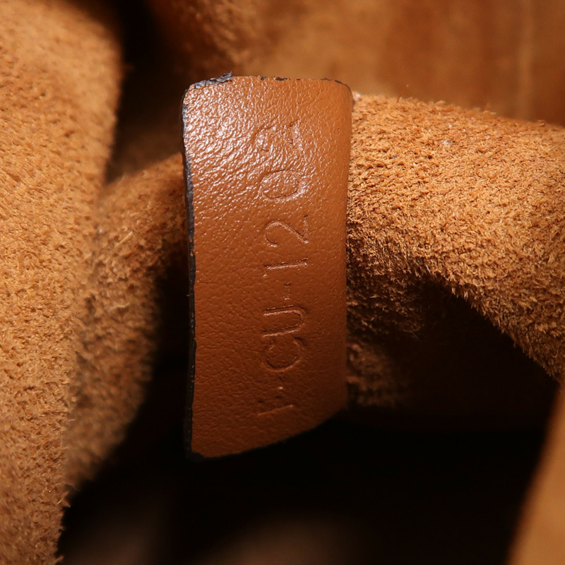 CELINE 牛皮皮革Cuir Triomphe金扣肩背袋-6