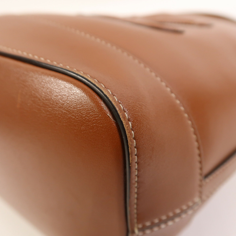 CELINE 牛皮皮革Cuir Triomphe金扣肩背袋-8