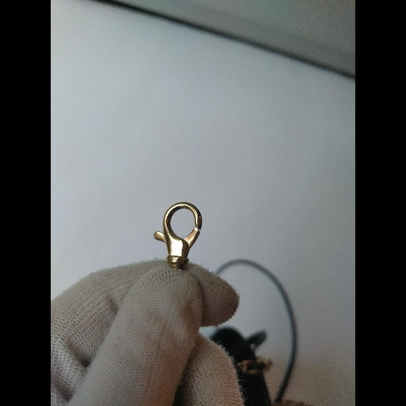 Chanel 金鍊黑油蠟皮革31包 24-20