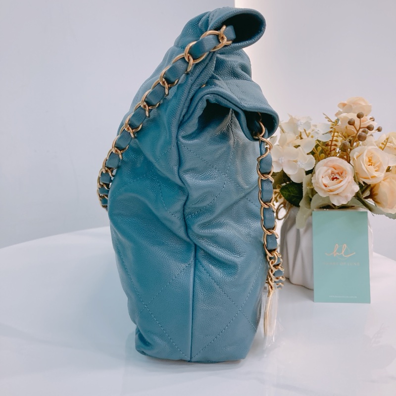 MS0531 CHANEL 香奈兒小號22系列單肩包包22 TOTE BAG SMALL CAVIAR-31