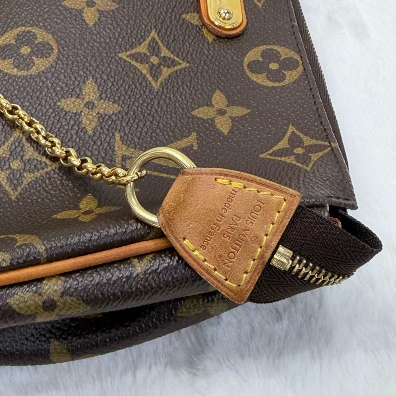 Y2K必備單品❤️‍🔥LV Pochette Eva LV鏈條斜挎包-5
