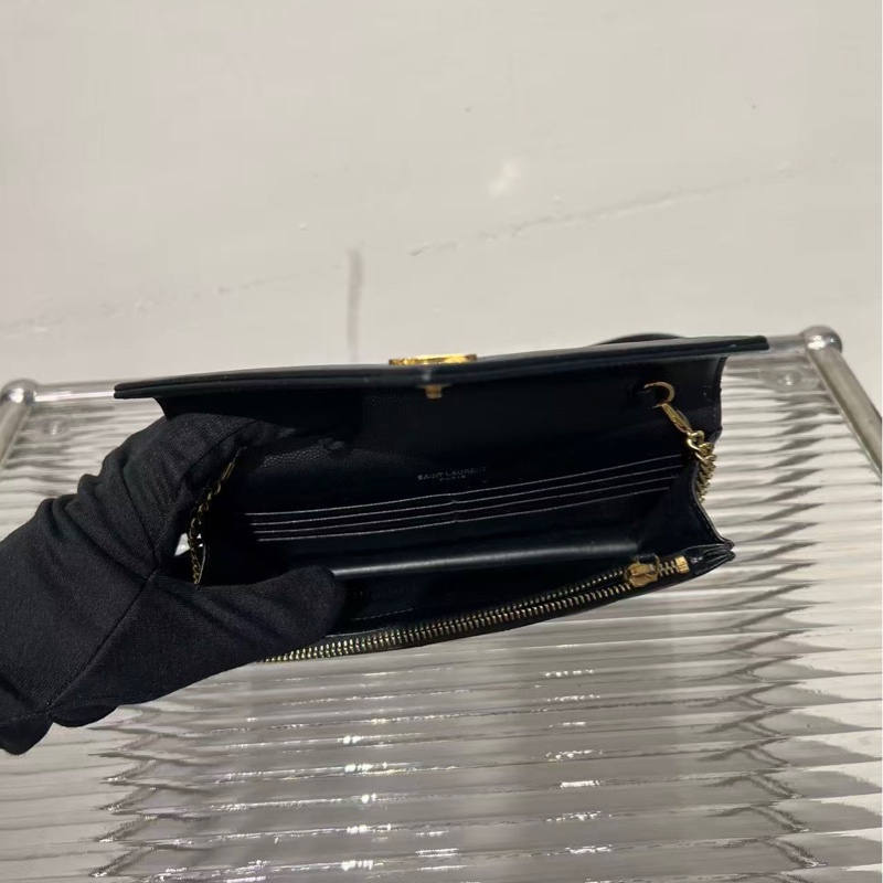 🔥新到：YSL / 聖羅蘭 鏈條信封包小號 魚子醬牛皮，尺寸： 19*12.5cm-7