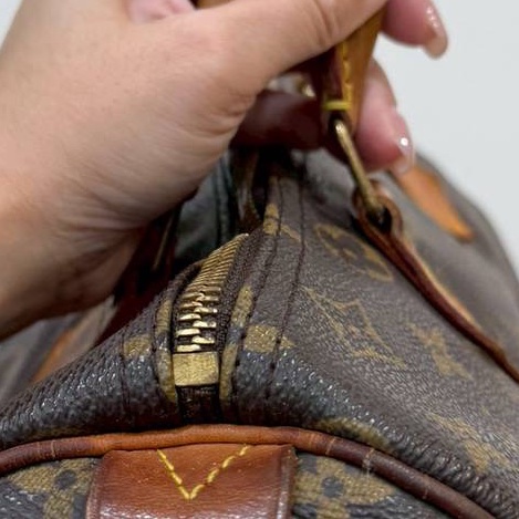 LV 路易威登 老花 speedy 30 手提包 斜背包 側背包 肩背包-32