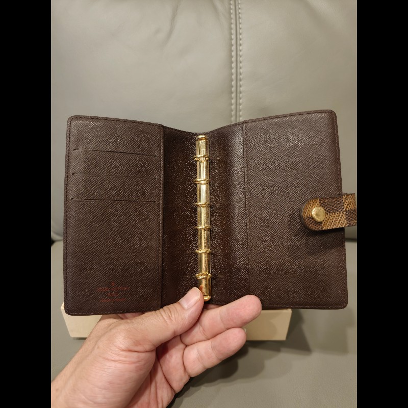 日本帶回絕版LV格子紋，狀況良好筆記本封面-5