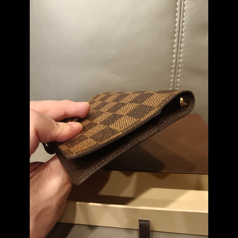 日本帶回絕版LV格子紋，狀況良好筆記本封面-8