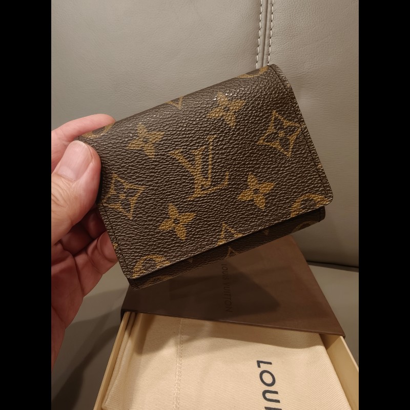 日本帶回Louis Vuitton Envelope Carte de Visite Monogram M62920/CA0965 附盒子與防塵袋-1