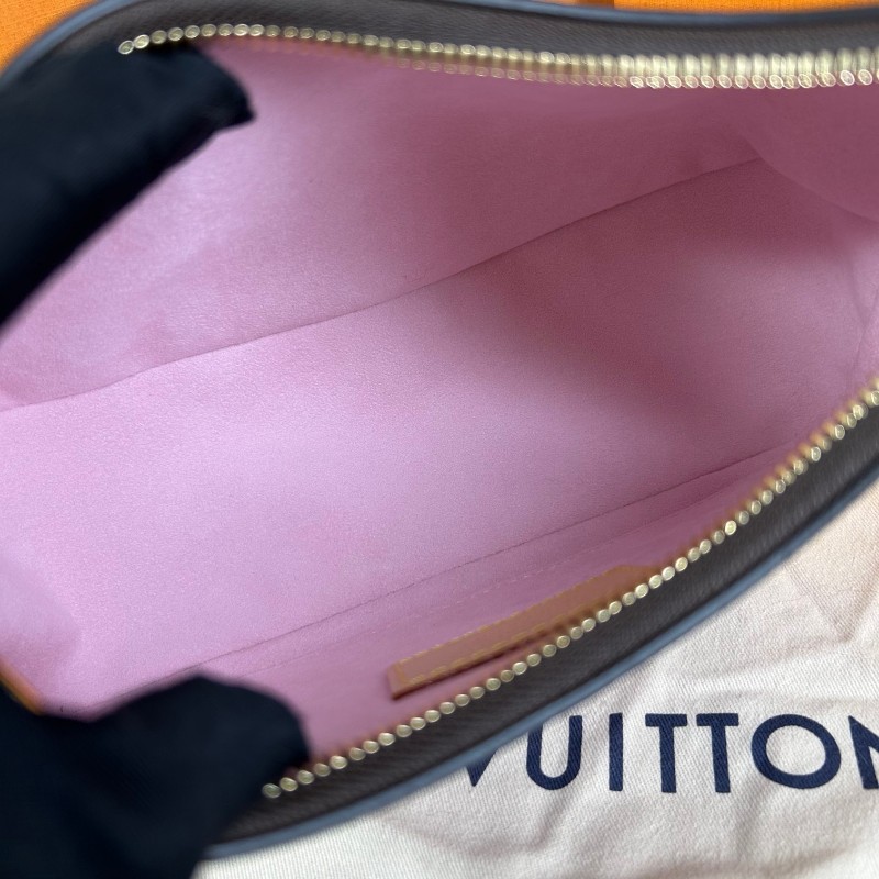 sh smd ZZZ LV路易威登村上隆櫻花牛角包 背法多 容量大 可鹽可甜-21