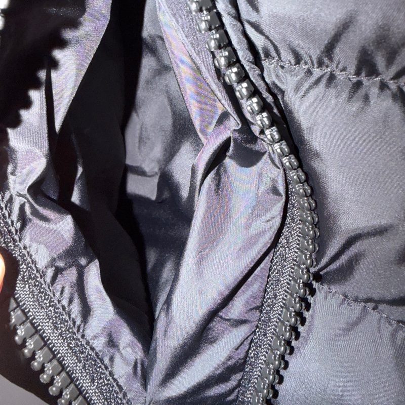 Moncler Amiot 黑色羽絨外套 絎縫尼龍塔夫綢羽絨外套-5