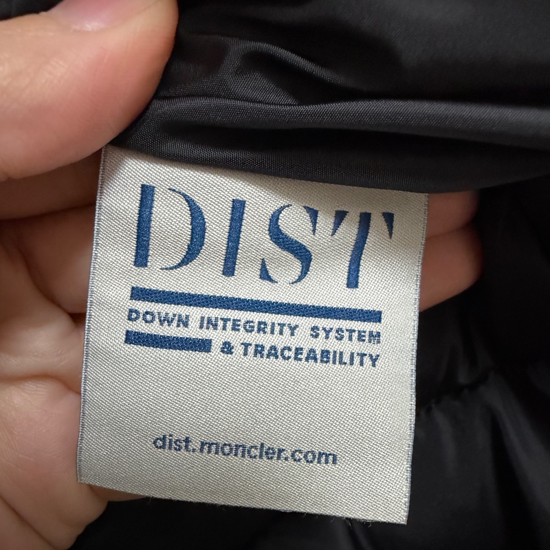 Moncler Amiot 黑色羽絨外套 絎縫尼龍塔夫綢羽絨外套-9