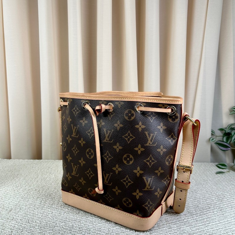 LV路易威登老花抽繩水桶包 經典老花香槟桶 容量大 可單肩可斜挎 好看又百搭-2