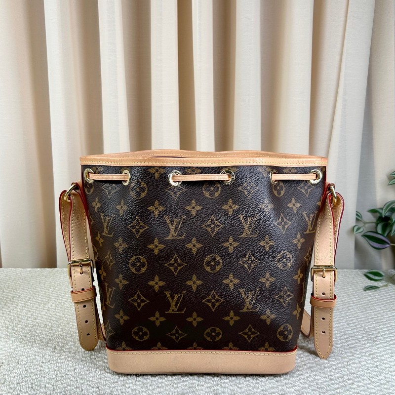 LV路易威登老花抽繩水桶包 經典老花香槟桶 容量大 可單肩可斜挎 好看又百搭-3