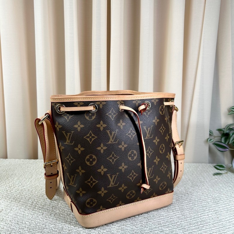 LV路易威登老花抽繩水桶包 經典老花香槟桶 容量大 可單肩可斜挎 好看又百搭-6