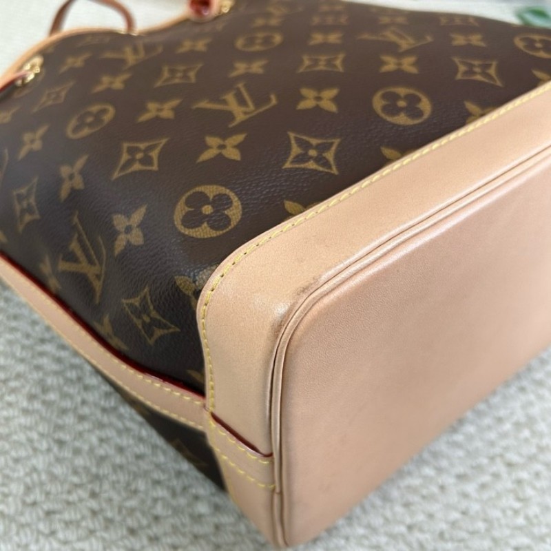 LV路易威登老花抽繩水桶包 經典老花香槟桶 容量大 可單肩可斜挎 好看又百搭-13