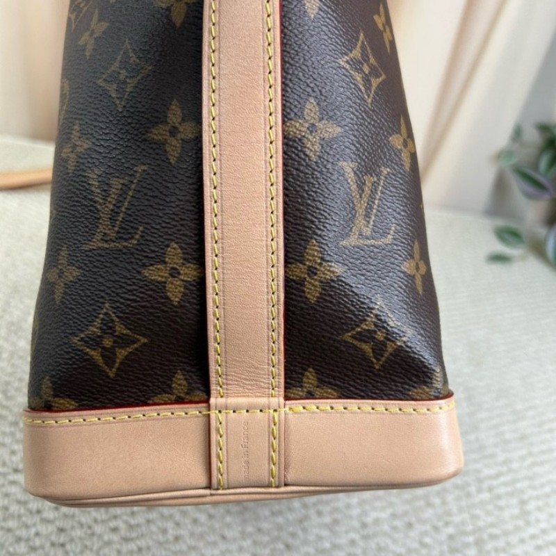 LV路易威登老花抽繩水桶包 經典老花香槟桶 容量大 可單肩可斜挎 好看又百搭-15