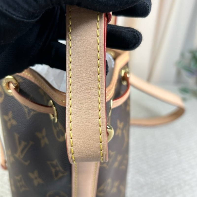 LV路易威登老花抽繩水桶包 經典老花香槟桶 容量大 可單肩可斜挎 好看又百搭-20
