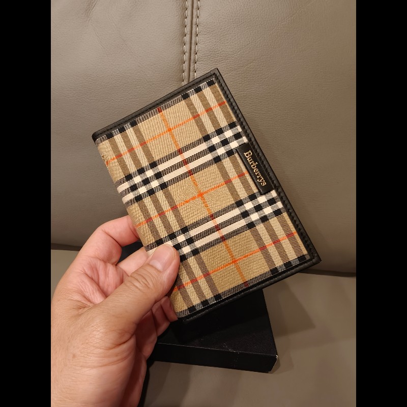 日本帶回藍標burberry筆記本全套-8