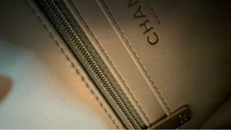 Chanel 經典款 mini 方胖17 cm tiffany綠 金釦 全配 晶片款-16