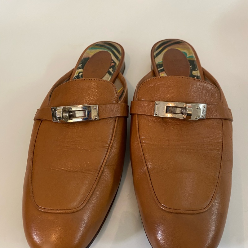 Hermes Oz Leather Sandal EU 38-8