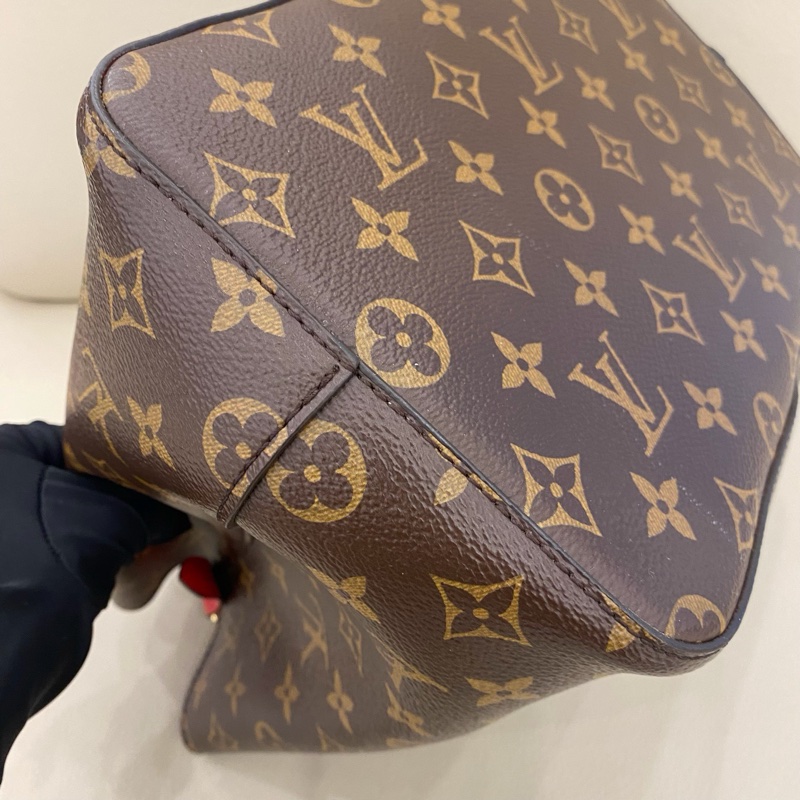 Louis Vuitton路易威登老花紅水桶 芯片-7